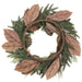 26" Artificial Pinecone & Mixed Pine Wreath -Green/Brown (Pack of 2) - XDW601-GR/BR