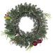 24" Artificial Ball, Berry, Pinecone & Pine Wreath -Mixed Colors (Pack of 2) - XDW807-MX