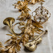 6' Bay Leaf Silk Garland -Gold (Pack of 4) - XDZ398-GO