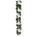 6' Magnolia Flower Artificial Garland -White - XFG007-WH