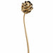 25" Metallic Protea Artificial Flower Stem -Gold (Pack of 12) - XFP650-GO