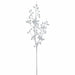 29.5" Metallic Artificial Rosehip Berry Stem -Silver (Pack of 12) - XFS007-SI
