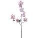 35" Silk Snowed Quince Blossom Flower Spray -Pink (pack of 12) - XFS021-SN/PK