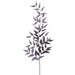 36" Majestic Magic Artificial Italian Ruscus Leaf Stem -Purple/Blue (Pack of 6) - XFS050-PU/BL