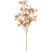40" Metallic Artificial Viburnum Leaf Stem -Rose Gold (Pack of 12) - XFS052-RO/GO