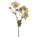 17" Helleborus Silk Flower Stem -Green (pack of 12) - XFS080-GR
