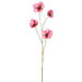 34" Shimmer Iridescent Helleborus Artificial Flower Stem -Fuchsia (Pack of 12) - XFS112-FU
