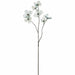 33.5" Shimmer Iridescent Dogwood Blossom Artificial Flower Stem -Jade (Pack of 12) - XFS114-JA