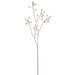 39.5" Shimmer Iridescent Star Blossom Artificial Flower Stem -White (Pack of 12) - XFS132-WH