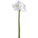 27" Artificial Amaryllis Flower Stem -White (pack of 12) - XFS182-WH