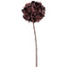 26" Metallic Artificial Hydrangea Flower Stem -Burgundy (Pack of 12) - XFS335-BU