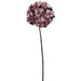 26" Metallic Artificial Hydrangea Flower Stem -Fuchsia (Pack of 12) - XFS335-FU