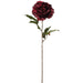 26" Shimmer Velvet Artificial Peony Flower Stem -Burgundy (Pack of 12) - XFS339-BU