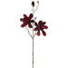 26" Shimmer Velvet Artificial Magnolia Flower Stem -Burgundy (Pack of 12) - XFS342-BU