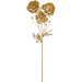 29" Artificial Anemone Flower Stem -Gold/White (pack of 12) - XFS349-WH/GO