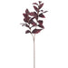 29" Metallic Artificial Osmanthus Fragrans Leaf Stem -Burgundy (Pack of 12) - XFS366-BU