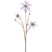 26.4" Artificial Poinsettia Flower Stem -Iridescent (pack of 12) - XFS395-IR