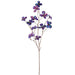 39" Iridescent Artificial Dogwood Blossom Flower Stem -Peacock (Pack of 6) - XFS398-PC