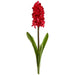 16.5" Artificial Hyacinth Flower Stem -Red (pack of 12) - XFS410-RE