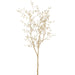 55" Metallic Artificial Mini Leaf Stem -Gold (Pack of 6) - XFS432-GO