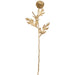24" Metallic Artificial Mum Flower Stem -Gold (Pack of 12) - XFS449-GO