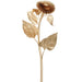 37.8" Metallic Artificial Sunflower Stem -Gold (Pack of 12) - XFS451-GO