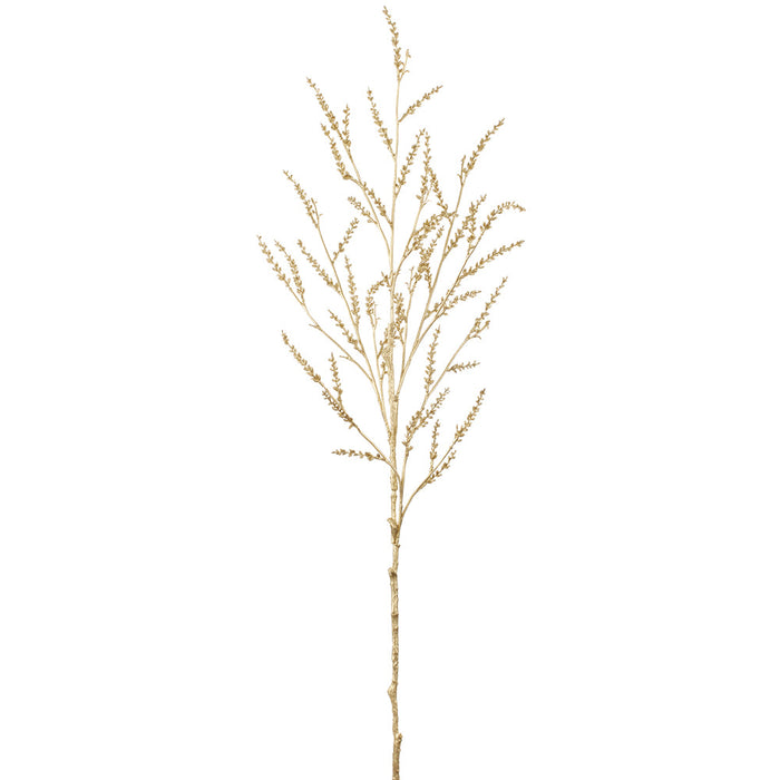 39.5" Metallic Artificial Amaranthus Flower Stem -Gold (Pack of 12) - XFS476-GO