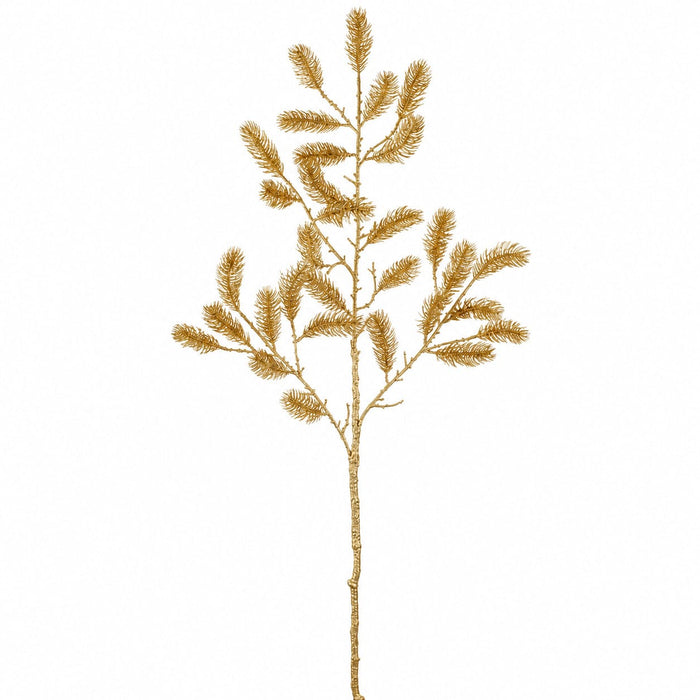 39" Metallic Artificial Pine Stem -Gold (Pack of 6) - XFS478-GO