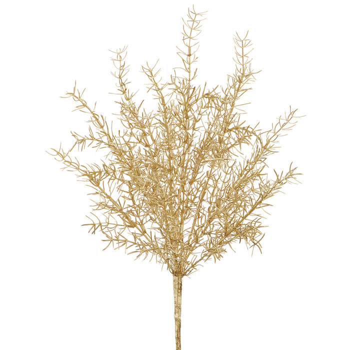 18" Metallic Artificial Grass Plant -Gold (Pack of 12) - XFS483-GO