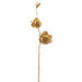 34" Artificial Japanese Magnolia Flower Stem -Gold (Pack of 6) - XFS493-GO