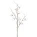 43.5" Snowed Artificial Mini Magnolia Flower Stem -White (pack of 12) - XFS553-WH