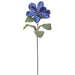29.5" Velvet Artificial Magnolia Flower Stem -Blue (pack of 12) - XFS583-BL