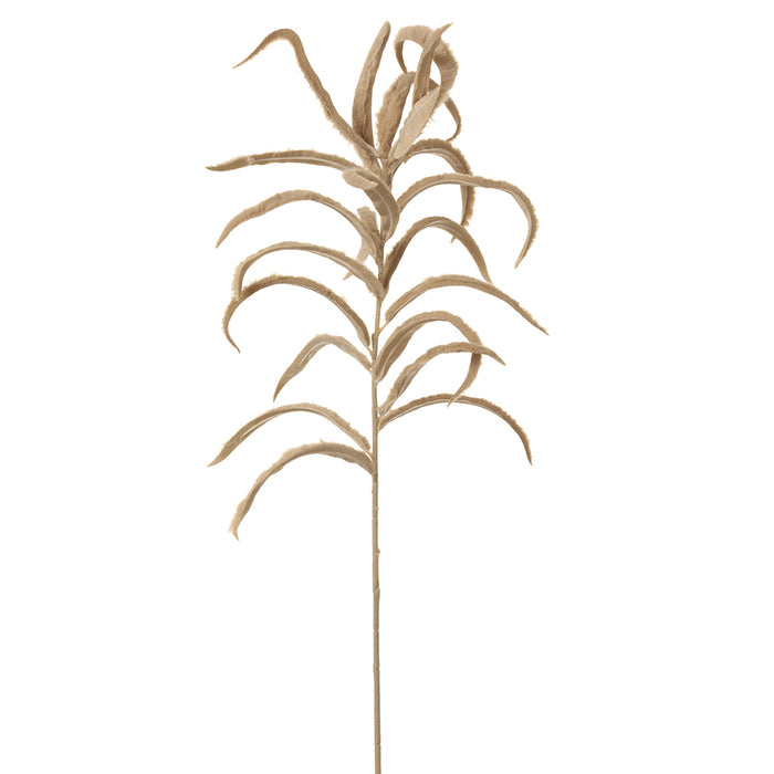 39" Fur Artificial Eucalyptus Leaf Stem -Brown (Pack of 12) - XFS589-BR