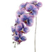 37" Glittered Artificial Phalaenopsis Orchid Flower Stem -Purple (Pack of 12) - XFS612-PU