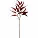34" Velvet Eucalyptus Leaf & Pod Artificial Stem -Burgundy (Pack of 12) - XFS618-BU