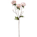 29" Lux Velvet Artificial Anemone Flower Stem -Blush (Pack of 12) - XFS619-BS