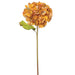 24" Glittered Silk Hydrangea Flower Stem -Gold (pack of 12) - XFS622-GO