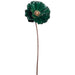 26" Porcelain Look Artificial Poppy Flower Stem -Green (Pack of 12) - XFS626-GR