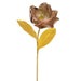 31" Metallic Artificial Magnolia Flower Stem -Rose Gold (pack of 12) - XFS634-GO/RO