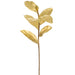 29" Budding Magnolia Leaf Artificial Stem -Gold (Pack of 12) - XFS668-GO