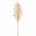 45" Metallic Palm Leaf Artificial Stem -Gold (Pack of 12) - XFS672-GO