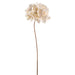 27" Artificial Snowed Hydrangea Flower Stem -White (pack of 12) - XFS684-WH