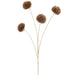 22.5" Metallic Artificial Mum Flower Stem -Champagne (Pack of 12) - XFS690-CN
