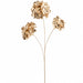 28.5" Metallic Artificial Hydrangea Flower Stem -Champagne (Pack of 12) - XFS691-CN