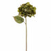 22" Outdoor UV-Resistant Artificial Shimmer Hydrangea Flower Stem -Green (Pack of 12) - XFS708-GR