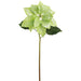23" Glittered Artificial Poinsettia Flower Stem -Green (Pack of 12) - XFS733-GR