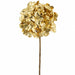 26" Metallic Artificial Hydrangea Flower Stem -Gold (Pack of 24) - XFS739-GO