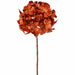26" Metallic Artificial Hydrangea Flower Stem -Red (Pack of 24) - XFS739-RE