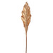 44" Metallic Artificial Bird's Nest Fern Leaf Stem -Champagne/Gold (Pack of 12) - XFS758-CN/GO