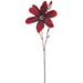 25" Diamond Velvet Artificial Magnolia Flower Stem -Red/Burgundy (Pack of 12) - XFS798-RE/BU
